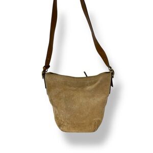Coach Legacy Ergo Suede Bucket Bag, 9187